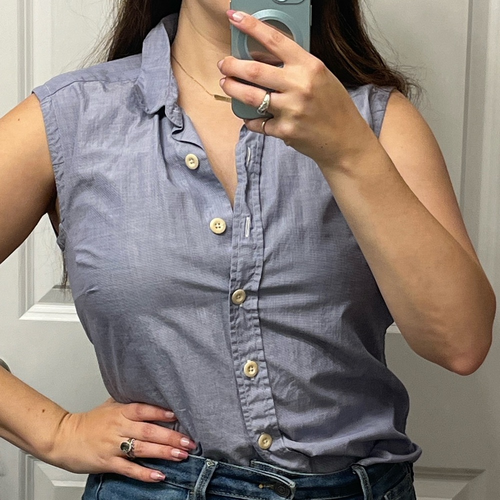 Margaret Howell Blue Women's Blouse